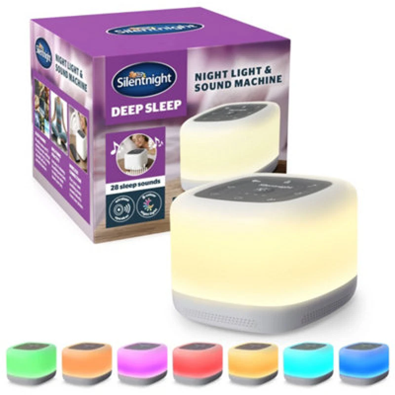 Image of Silentnight Deep Sleep Night Light And Sound Machine