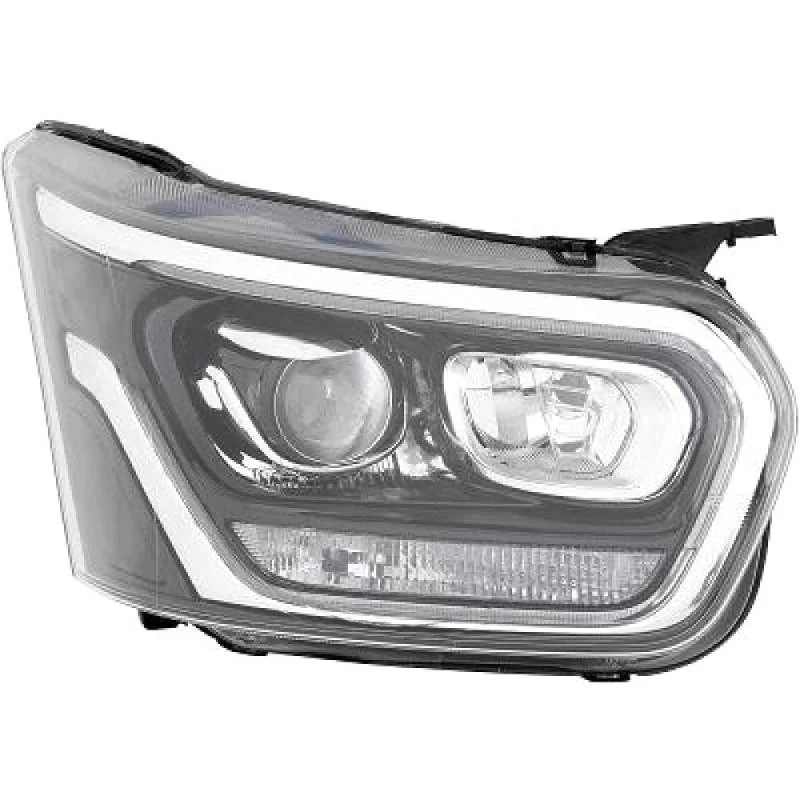 Image of DIEDERICHS 1457184 Headlights H11, Right, with motor for headlamp levelling, Xenon Headlight (259)