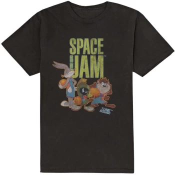 Image of Space Jam 2 - Tune Squad Unisex Large T-Shirt - Black