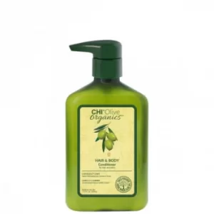 image of CHI Olive Organics Hair & Body Conditioner 340ml