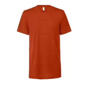 Image of Bella + Canvas Adults Unisex Tri-Blend T-Shirt (L) (Brick Triblend)