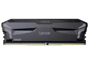 image of Lexar ARES 16GB (1x16GB) 4800MHz DDR5 Memory Module - Black