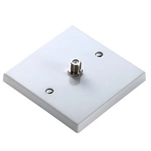 image of Power Pro White Single Satellite socket