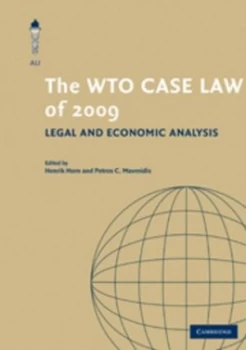 Image of The Wto Case Law of 2009 by Henrik Horn Book