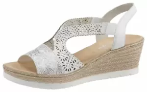 Image of Rieker Wedges white 6