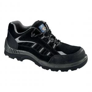 Image of Rock Fall ProMan Trainer Size 9 Suede Fibreglass Toecap Black PM4040 9