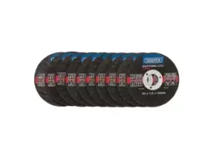 Image of Draper 94658 Metal Cutting Discs 50 x 1.5 x 10mm 10pk