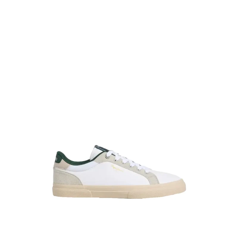 Image of Pepe Jeans Kenton City Trainers White Polyurethane 40 (6.5)