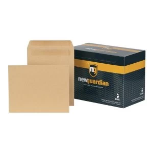 Image of New Guardian 270 x 216mm Heavyweight Pocket Self Seal Envelopes 130gsm Manilla Pack of 250