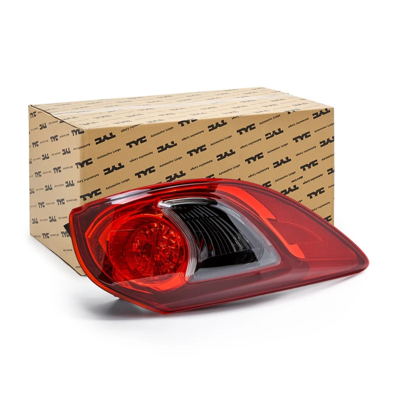 Image of TYC 11-6470-15-9 Rear light Outer section, with bulb holder, Left Combination Rearlight (391)