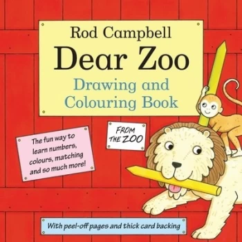 Image of The Dear Zoo Drawing and Colouring Book by Rod Campbell Paperback