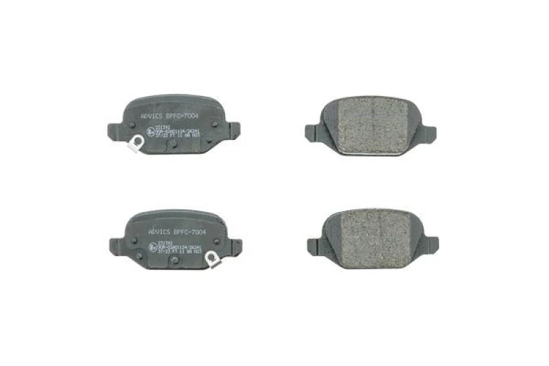 Image of AISIN Brake pad set AISIN BPFC-7004