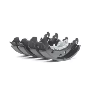 Image of Bosch Brake Shoes 0 986 487 759 Brake Shoe Set,Brake Lining TOYOTA,DAIHATSU,Yaris Schragheck (_P9_),Yaris Schragheck (_P13_)