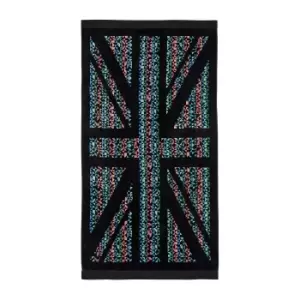 image of Ted Baker Uxman Beach Towel, Black