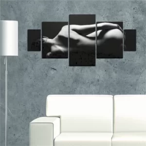 Image of K19 Multicolor Decorative MDF Painting (5 Pieces)