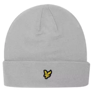 Image of Lyle and Scott and Scott Basic Beanie Mens - Grey