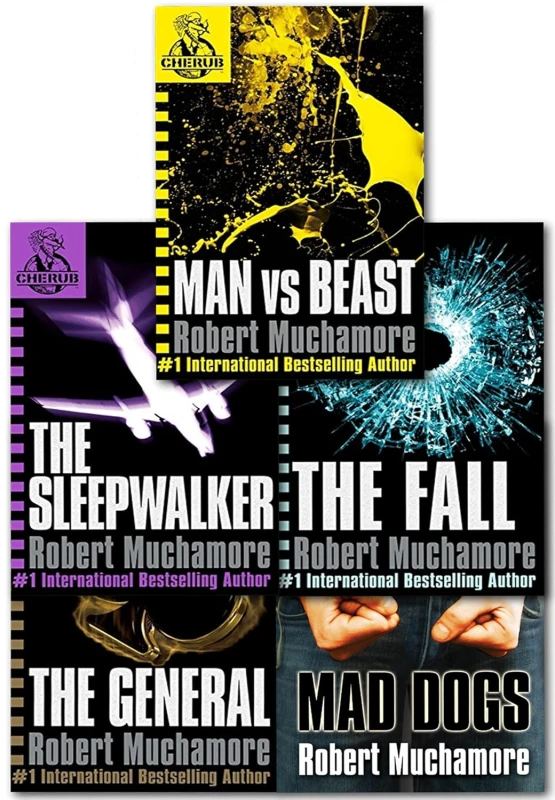 Image of Cherub Series 2 Collection Robert Muchamore 5 Book Collection For Teens Action Adventure Fans Hodder Children's Books Books