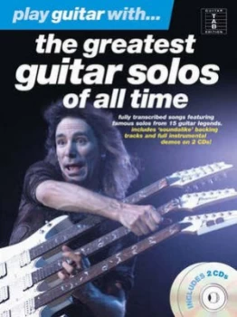 Image of Play Guitar with... the Greatest Guitar Solos of All Time Paperback