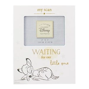 image of 4" x 3" - Disney Magical Beginnings Baby Scan Frame - Bambi