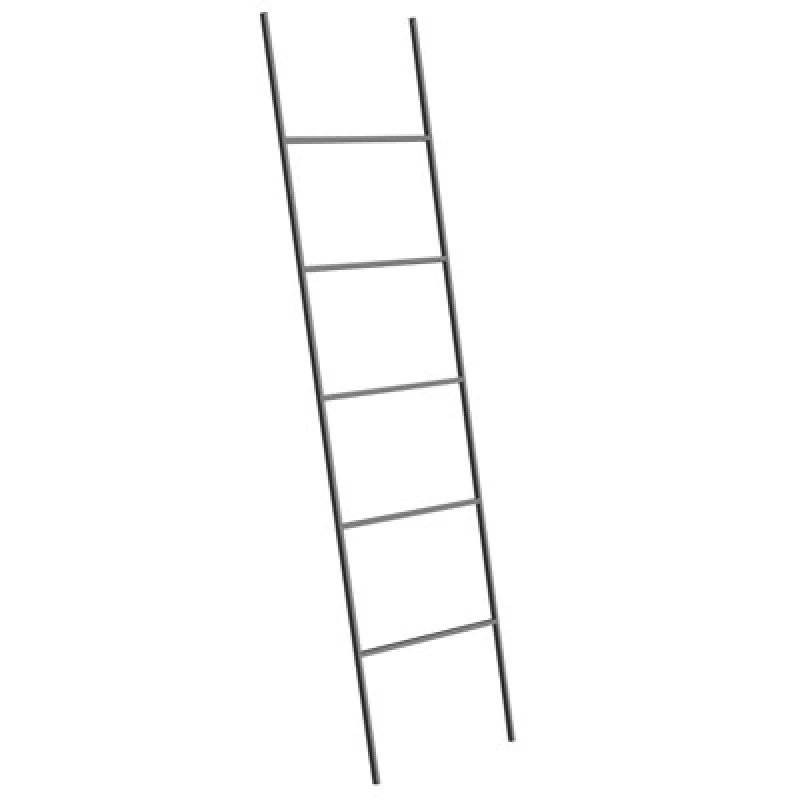 Image of Beliani Towel Stand Aribibi Metal Black