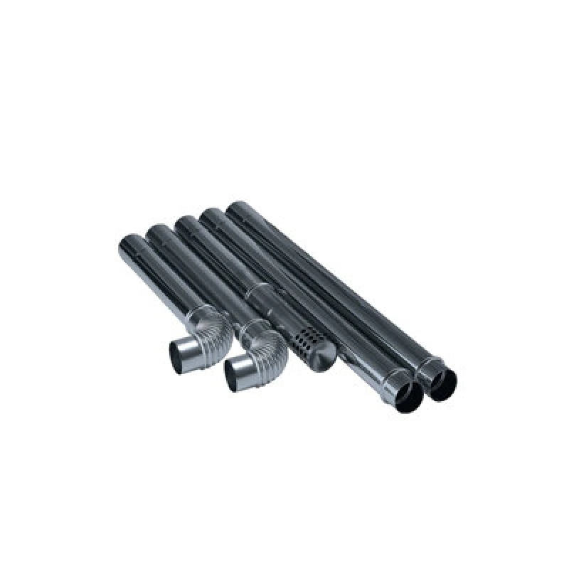 Image of Draper Flue Kit For Far Infrared Diesel Heaters (8 Piece) 07399