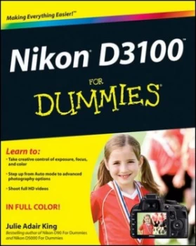 Image of Nikon D3100 for Dummies by Julie Adair King Paperback