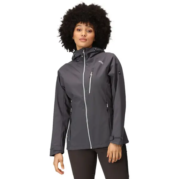 image of Regatta Womens/Ladies Birchdale Waterproof Durable Hooded Jacket Coat 20 - Bust 45' (114cm)