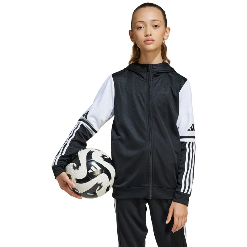 Image of Adidas Hooded sweatshirt for kids adidas Squadra25 Noir Unisex 15/16 years