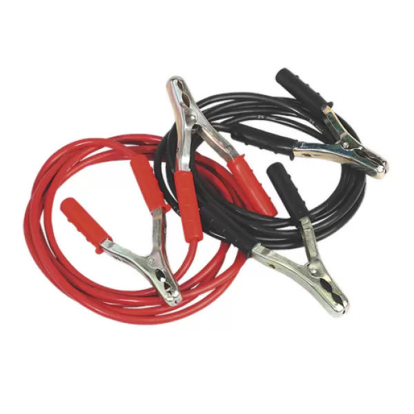 Image of Genuine SEALEY BC/25/3.5 Booster Cables 25mm² x 3.5mtr Copper 600Amp