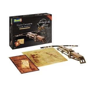Image of Giant Crossbow Leonardo da Vinci 500th Anniversary Wooden Revell Model Kit