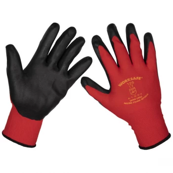 image of Worksafe 9125XL/B120 Flexi Grip Nitrile Palm Gloves (X-Large) - Pk...