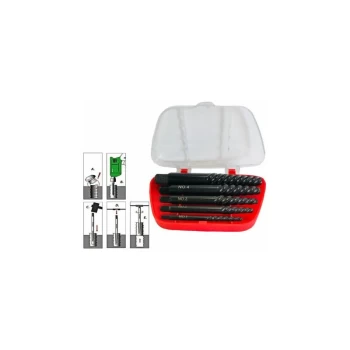 Image of 5 Piece Screw Extractor Set Damaged Screw Remover Tools - Autojack