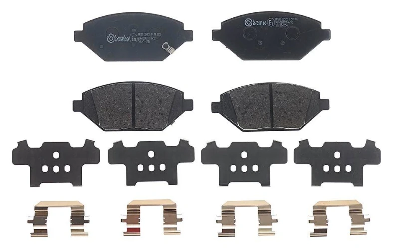 Image of BREMBO Brake pad set BREMBO P 59 093