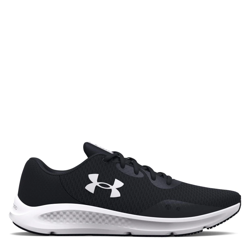 Image of Under Armour Under Armour Charged Pursuit 3 Trainers Black/White Female 7 MR74404