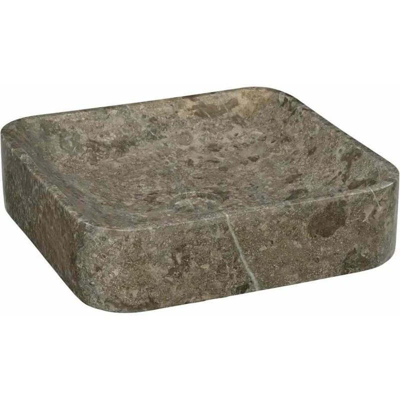 Image of VIDAXL Sink Grey 40x40x10cm Marble Vidaxl 8720286300930