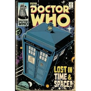 Image of Doctor Who Tardis Comic Maxi Poster