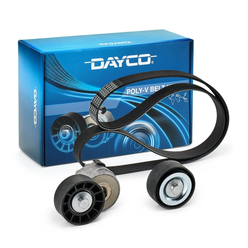 Image of DAYCO KPV098 V-ribbed belt set V-Ribbed Belt Set (542)