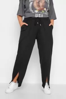 image of Straight Leg Split Hem Joggers