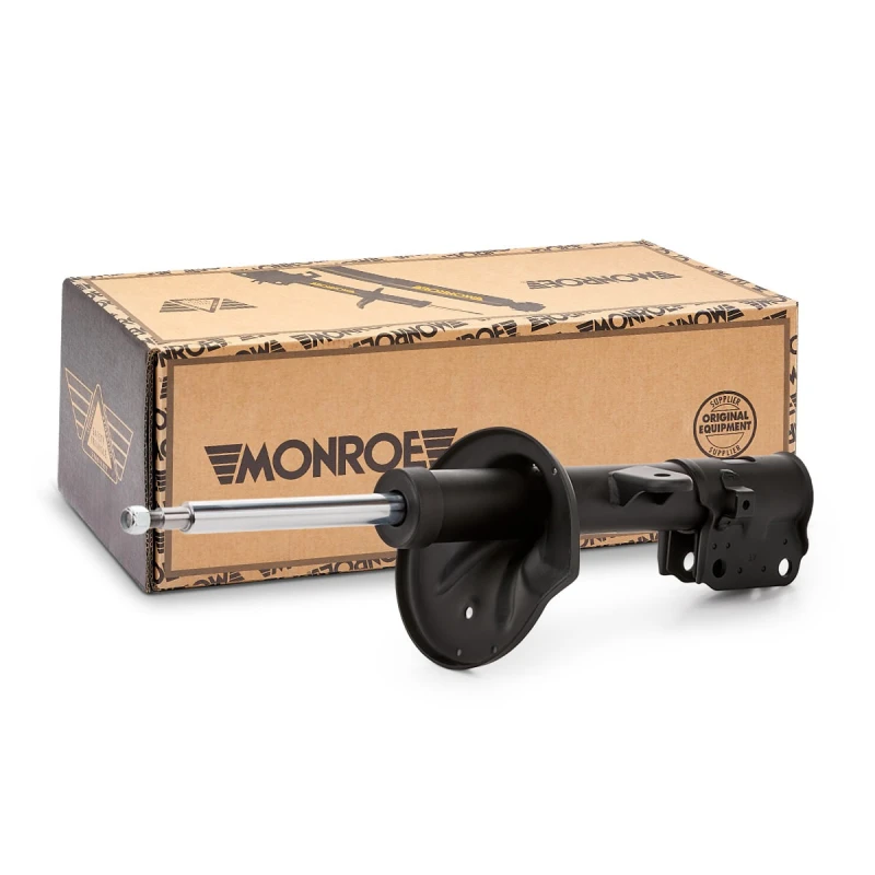 Image of MONROE 72220ST Shock absorber Gas Pressure, Twin-Tube, Suspension Strut, Bottom Clamp Shock Absorber (854)