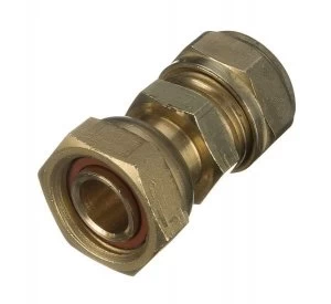 Image of Wickes Compression Female Tap Connector - 15 x 19mm