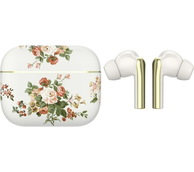 Image of VQ Skylark Wireless Bluetooth Earbuds - Cream, Patterned,Cream 5060706037675