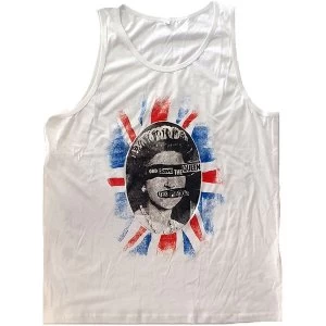 Image of The Sex Pistols - God Save The Queen Unisex X-Large T-Shirt - White