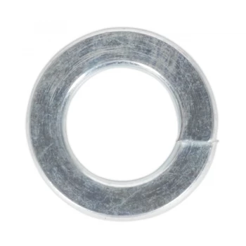 image of Sealey SWM8 Spring Washer M8 Zinc DIN 127B Pack of 100