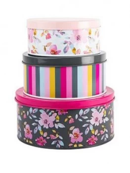 Summerhouse By Navigate Gardenia Trio Of Nesting Tins