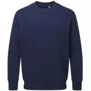 Image of Anthem Unisex Adult Organic Sweatshirt (3XL) (Navy)