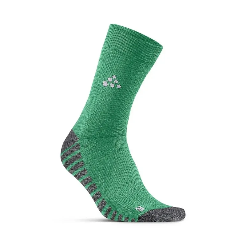Image of Non-slip mid-length socks Craft Progress Vert Unisex 46/48