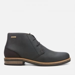 Image of Barbour Mens Readhead Leather Chukka Boots - Black - UK 10