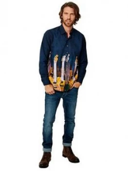 Image of Joe Browns In Tune Shirt, Black Size M Men
