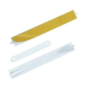 Image of Durable Self Adhesive Filing Fasteners White Pack of 100