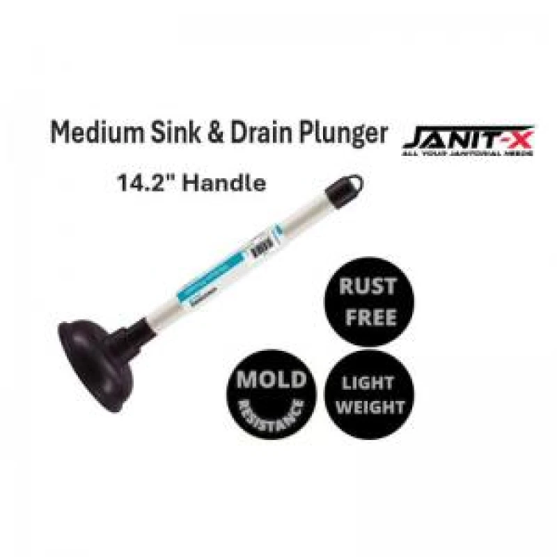 Image of Sink & Drain Plunger Extended Handle NWT8107 NWT8107